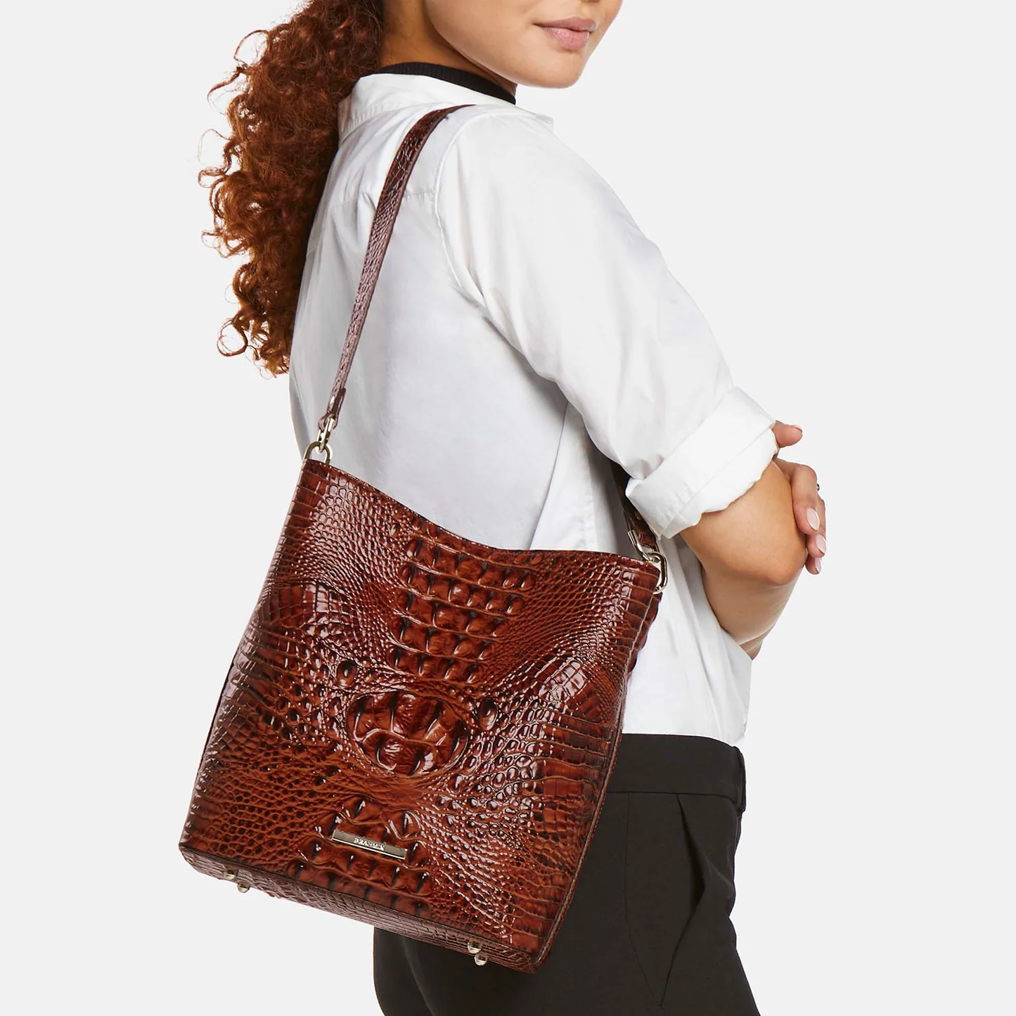 Brahmin Melbourne Collection Celina Tote, Succulent Bloom