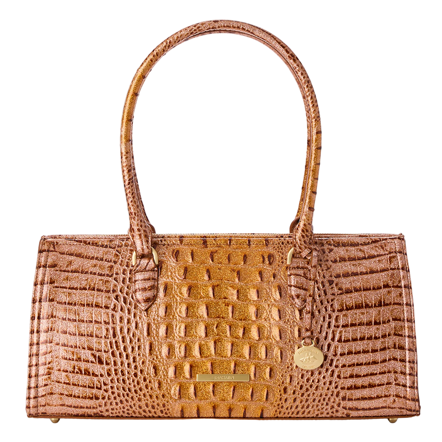 Brahmin Melbourne Collection Sophia Satchel, Sparkling Cider