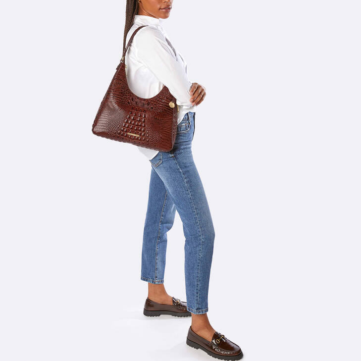 Brahmin Melbourne Collection Tabitha Shoulder Bag, Black