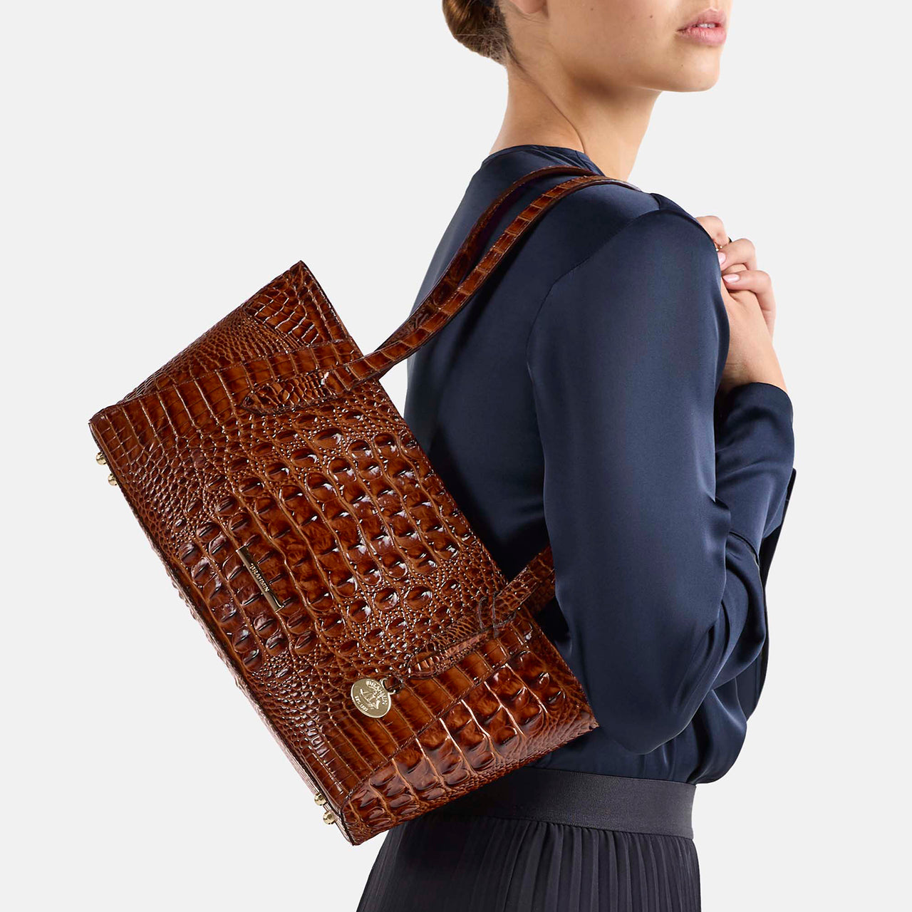 Brahmin Melbourne Collection Tonya Tote, Anchor
