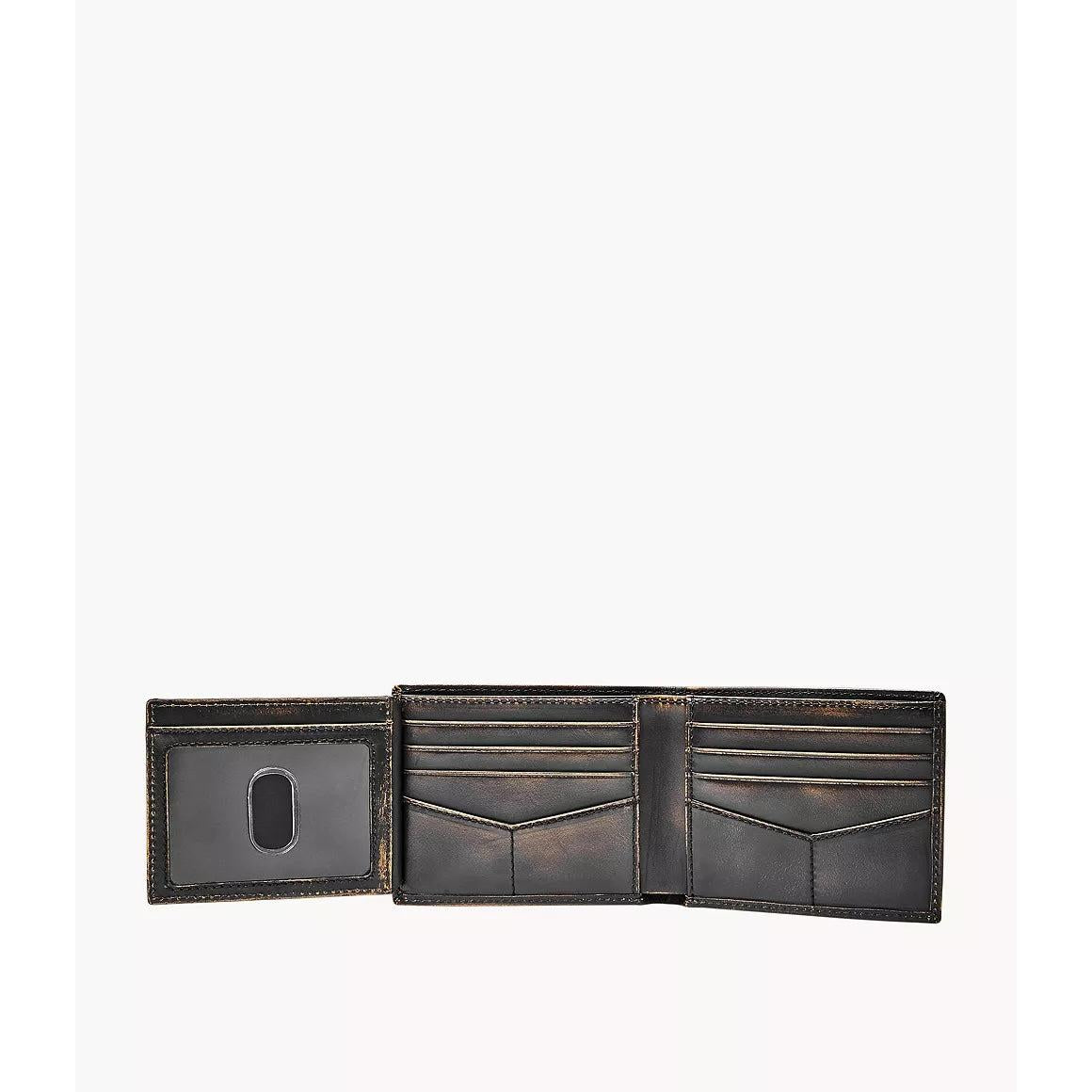 Fossil Wade Bifold Wallet, Black