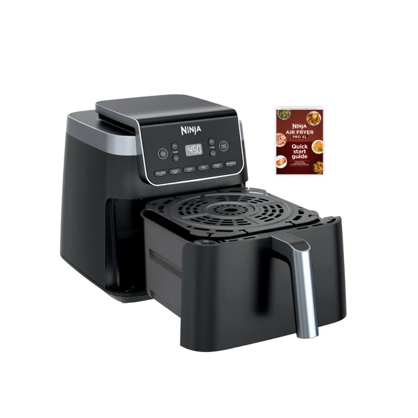 Ninja Air Fryer Pro XL 6.5 Quart 6-in-1, Gray