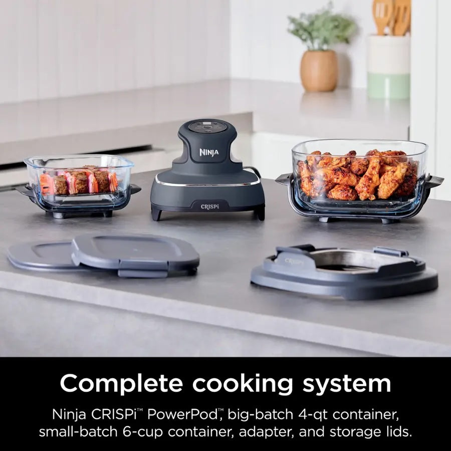 Ninja Crispi Portable Cooking System, Grey