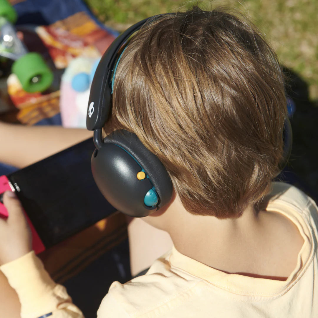 Skullcandy Grom Kids Wireless Headphones, Black