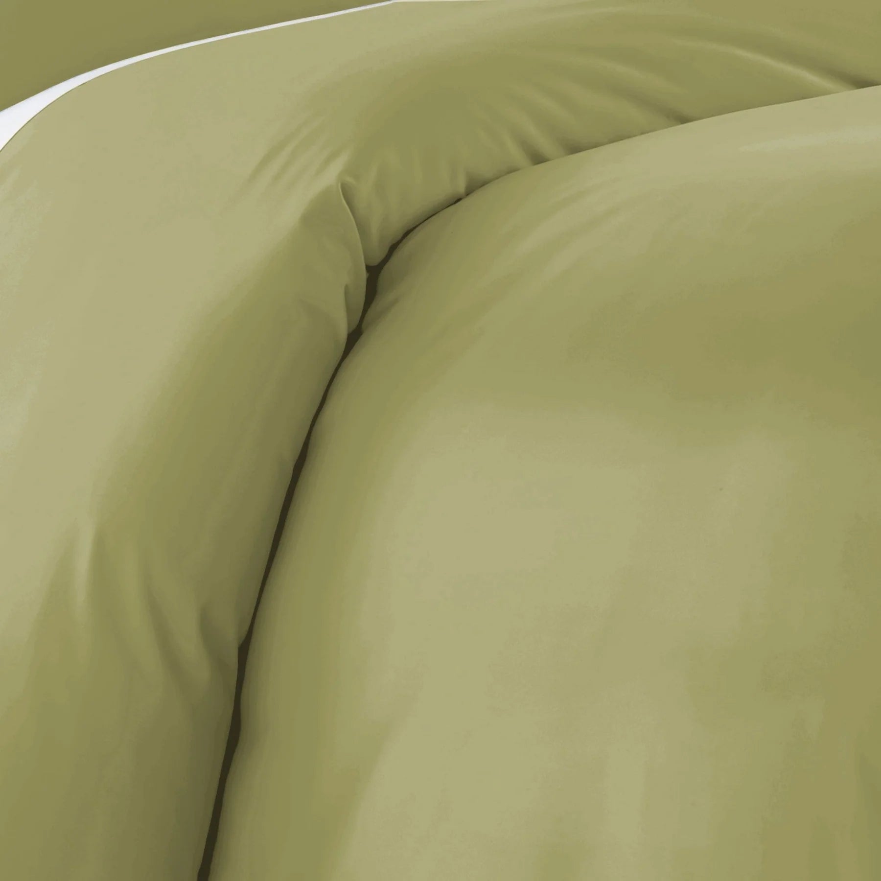 Luxe Microfiber Duvet Set, Sage Green