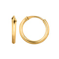 14K Endless Hoop Earrings