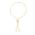 14K Heart Slide Bracelet