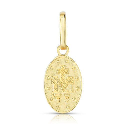 14K Miraculous Medal Pendant