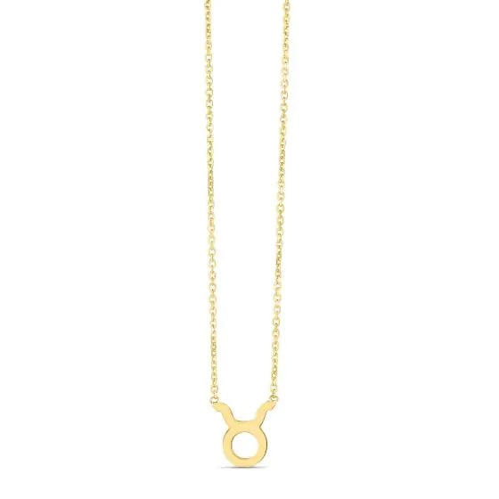 14K Zodiac Necklaces