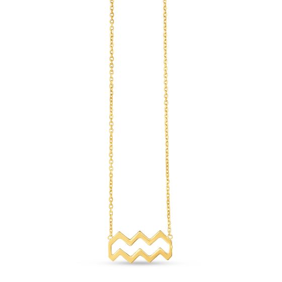 14K Zodiac Necklaces