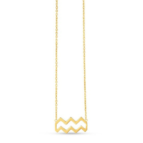 14K Zodiac Necklaces