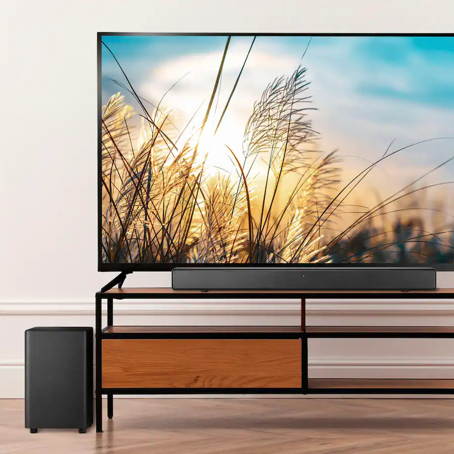 Insignia 2.1 Channel Soundbar, Black