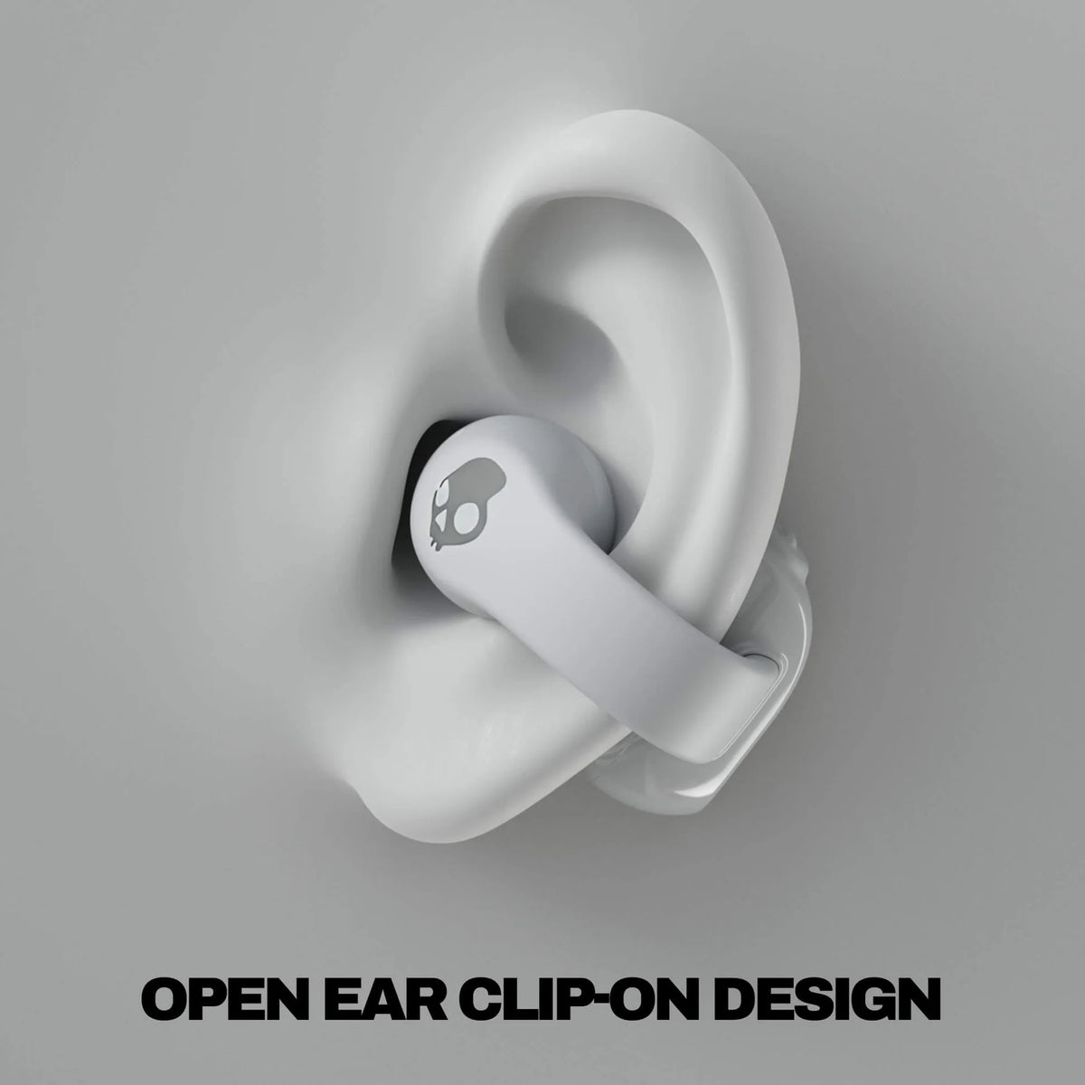 Skullcandy Push 720 Open Earbuds, Cement