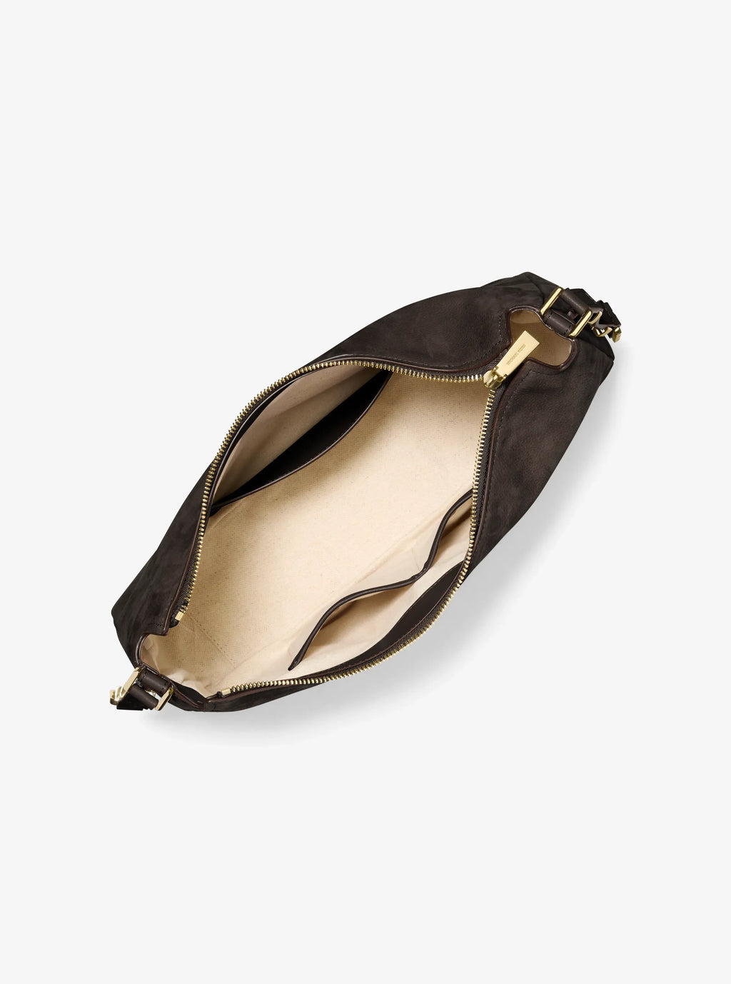 Michael Kors Nolita Leather Shoulder Bag, Chocolate