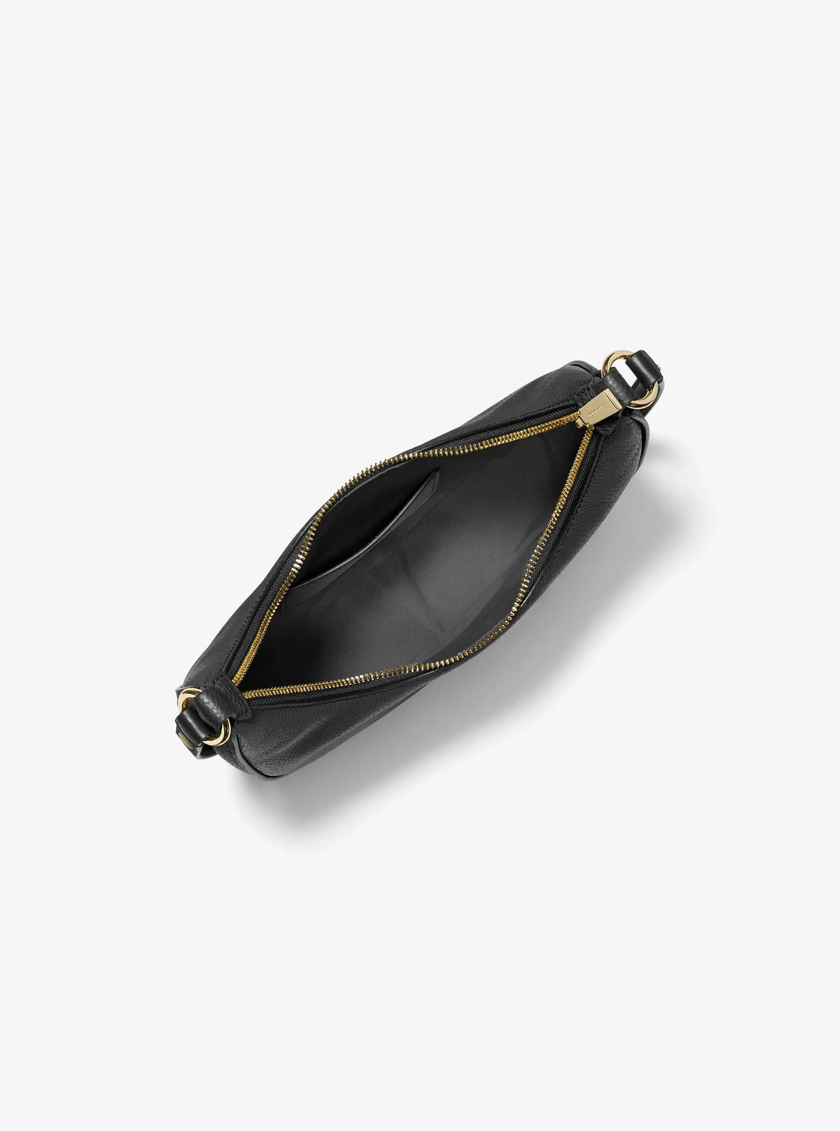 Michael Kors Nolita Small Leather Convertible Pouchette, Black