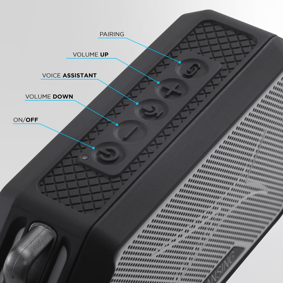 Altec Lansing Hydra Mini 2.0 Wireless Speaker, Black
