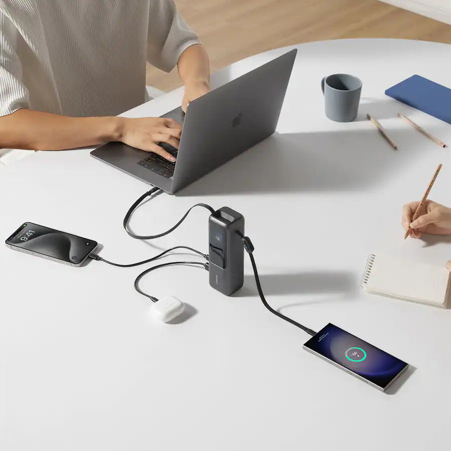Anker Laptop Power Bank 25K 165W, Black