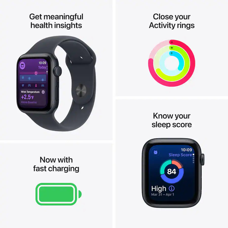 Apple Watch SE 3(GPS) M/L 44mm, Midnight Blue