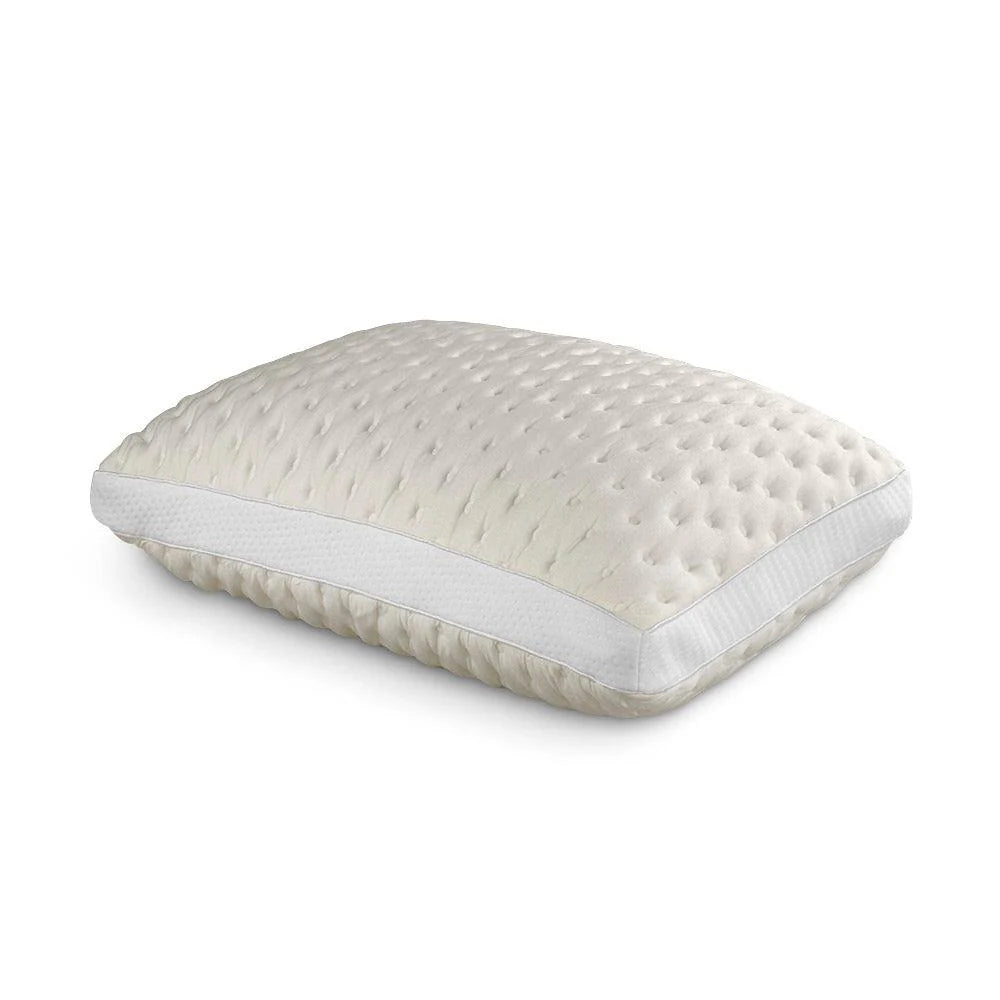 Bamboo Memory Foam Firm Puff Pillow