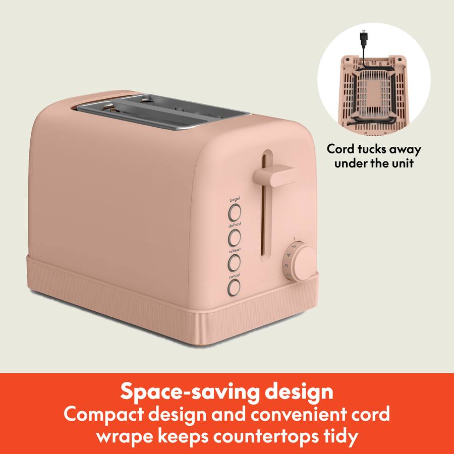 Bella 2 Slice Toaster, Blossom