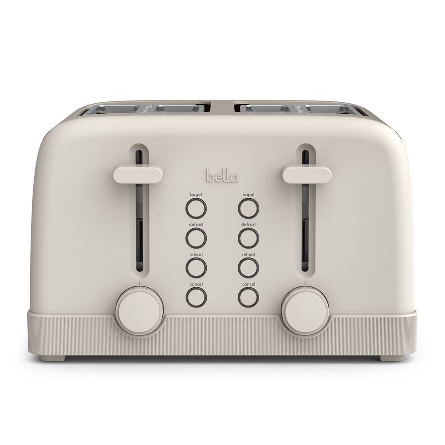 Bella 4 Slice Toaster, Oatmilk