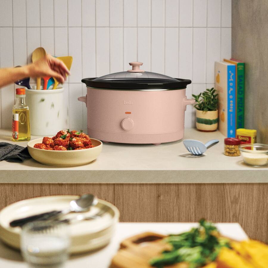 Bella 6 Quart Manual Slow Cooker, Blossom