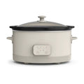 Bella 6 Quart Programmable Slow Cooker, Oatmilk