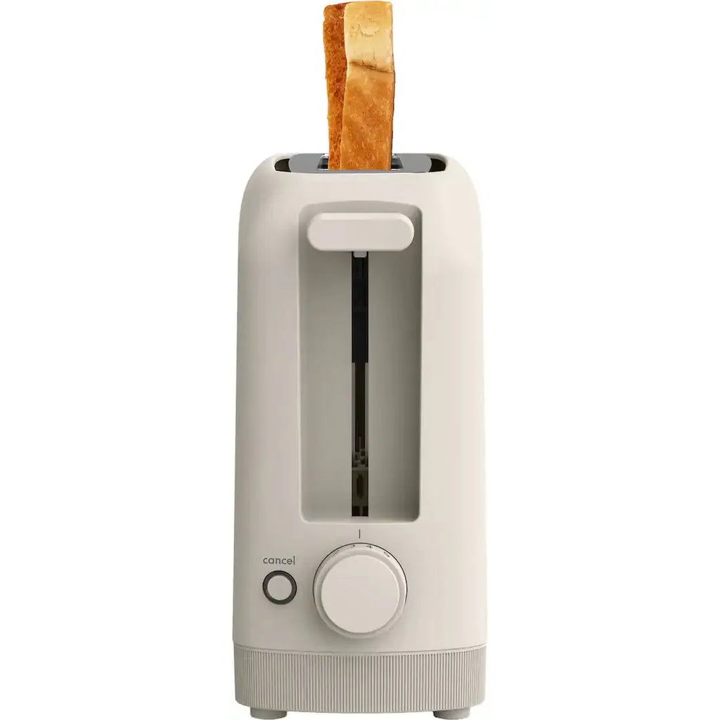 Bella Fits Anywhere 2 Slice Slim Toaster, Oatmilk