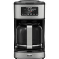 Bella PRO 12 Cup Programmable Coffee Maker, Stainless Steel