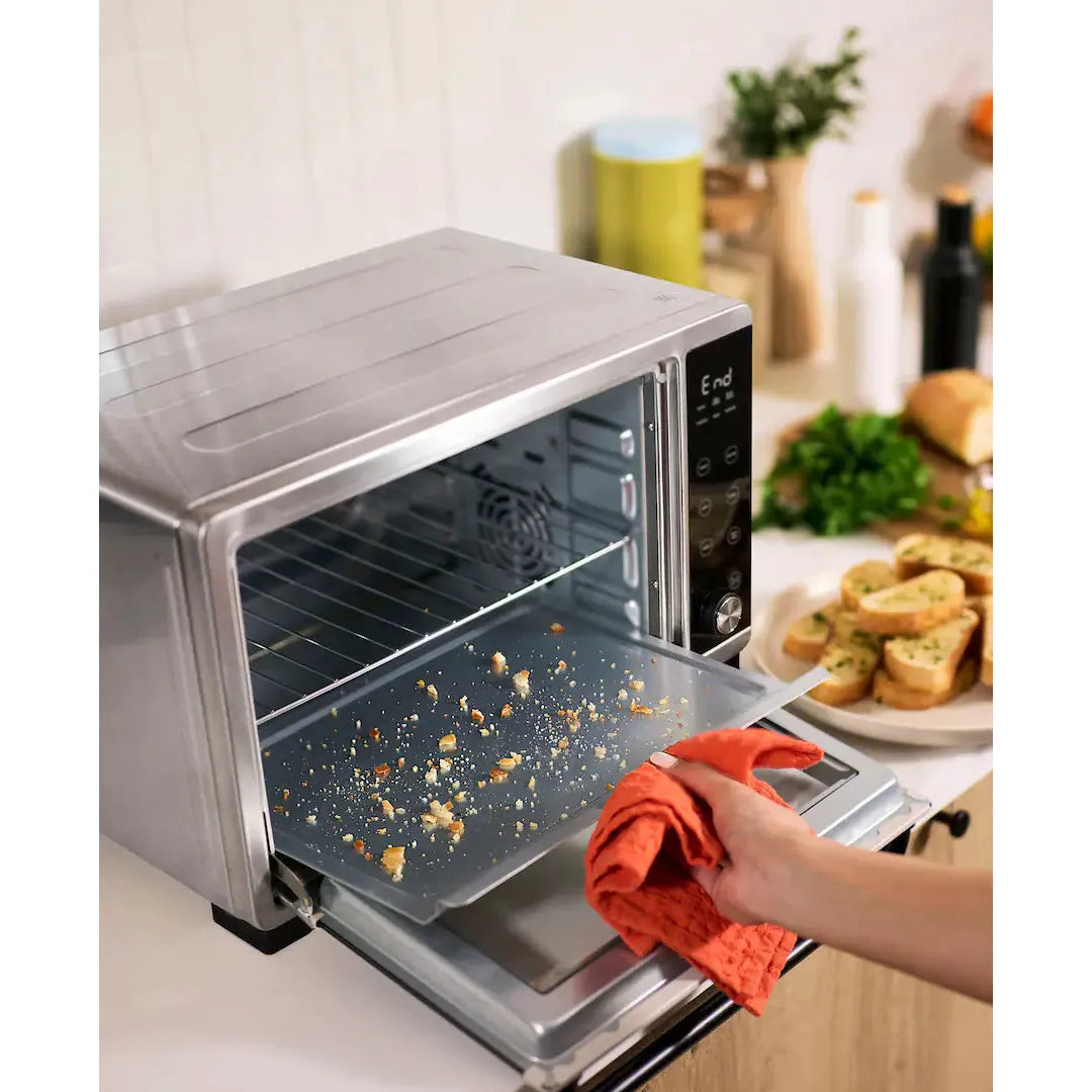 Bella PRO 6 Slice Air Fryer Toaster Oven, Stainless Steel