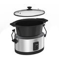 Bella PRO 7 Quart Programmable Slow Cooker with Searing Function, Stainless Steel