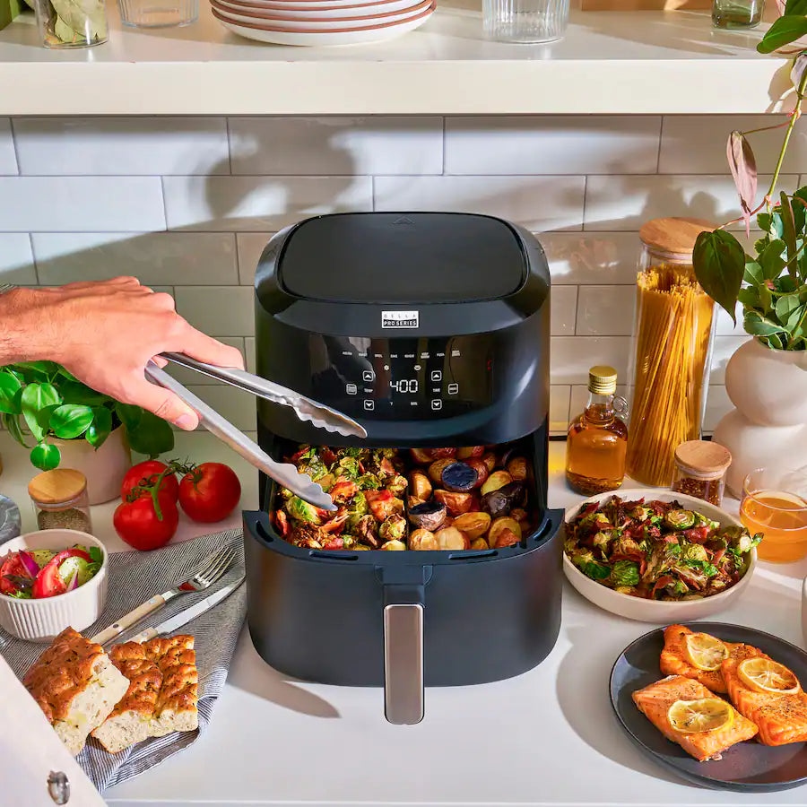 Bella PRO 8 Quart Touchscreen Air Fryer, Black