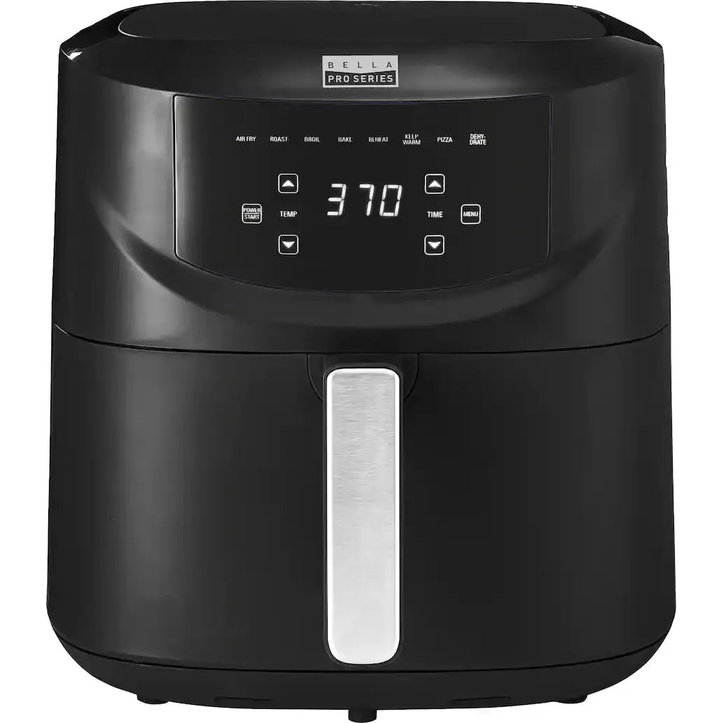 Bella PRO 8 Quart Touchscreen Air Fryer, Black
