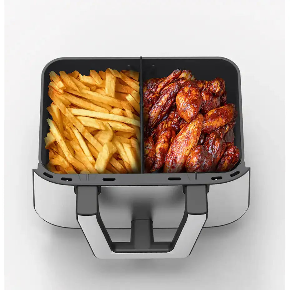 Bella PRO 9 Quart Tri Zone Touchscreen Air Fryer, Stainless Steel