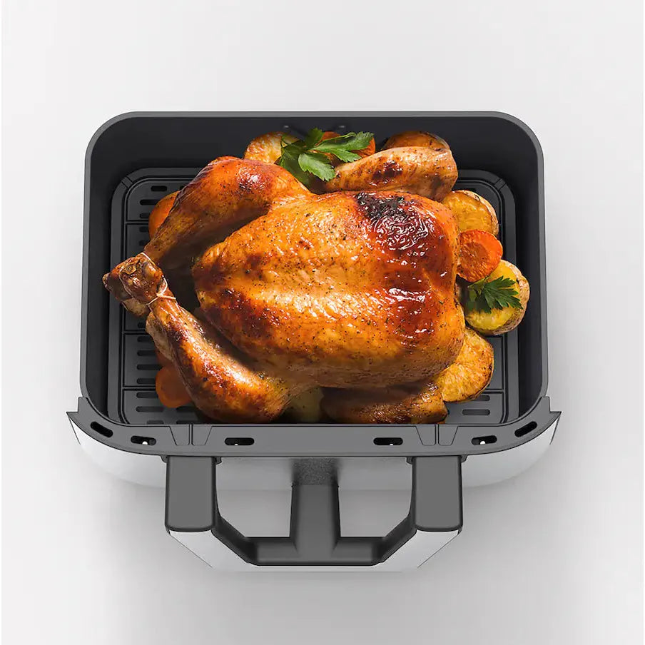 Bella PRO 9 Quart TriZone Touchscreen Air Fryer, Stainless Steel