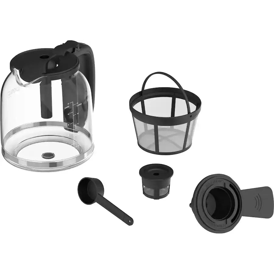 Bella PRO MultiBrew 12 Cup Drip And Single Serve Coffee Maker, Black