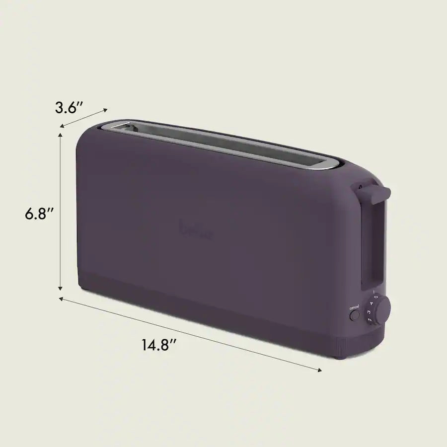 Bella Slim Toaster, Plum