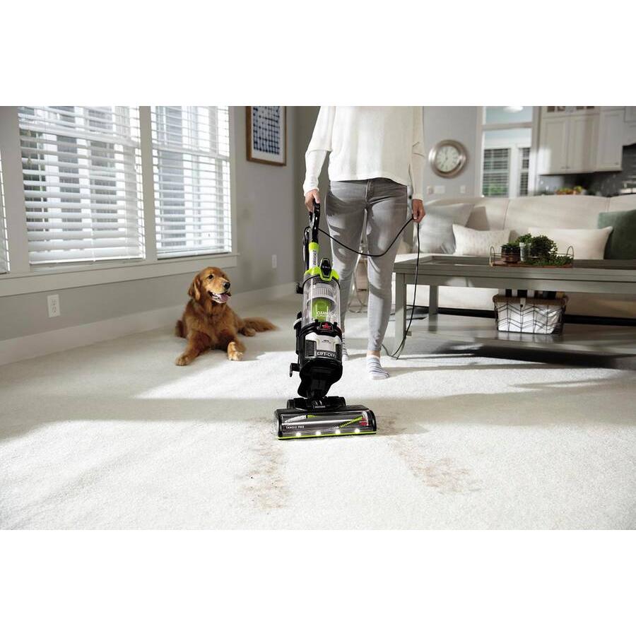 Bissell CleanView Allergen Lift-Off Pet Vacuum, Black/ Electric Green