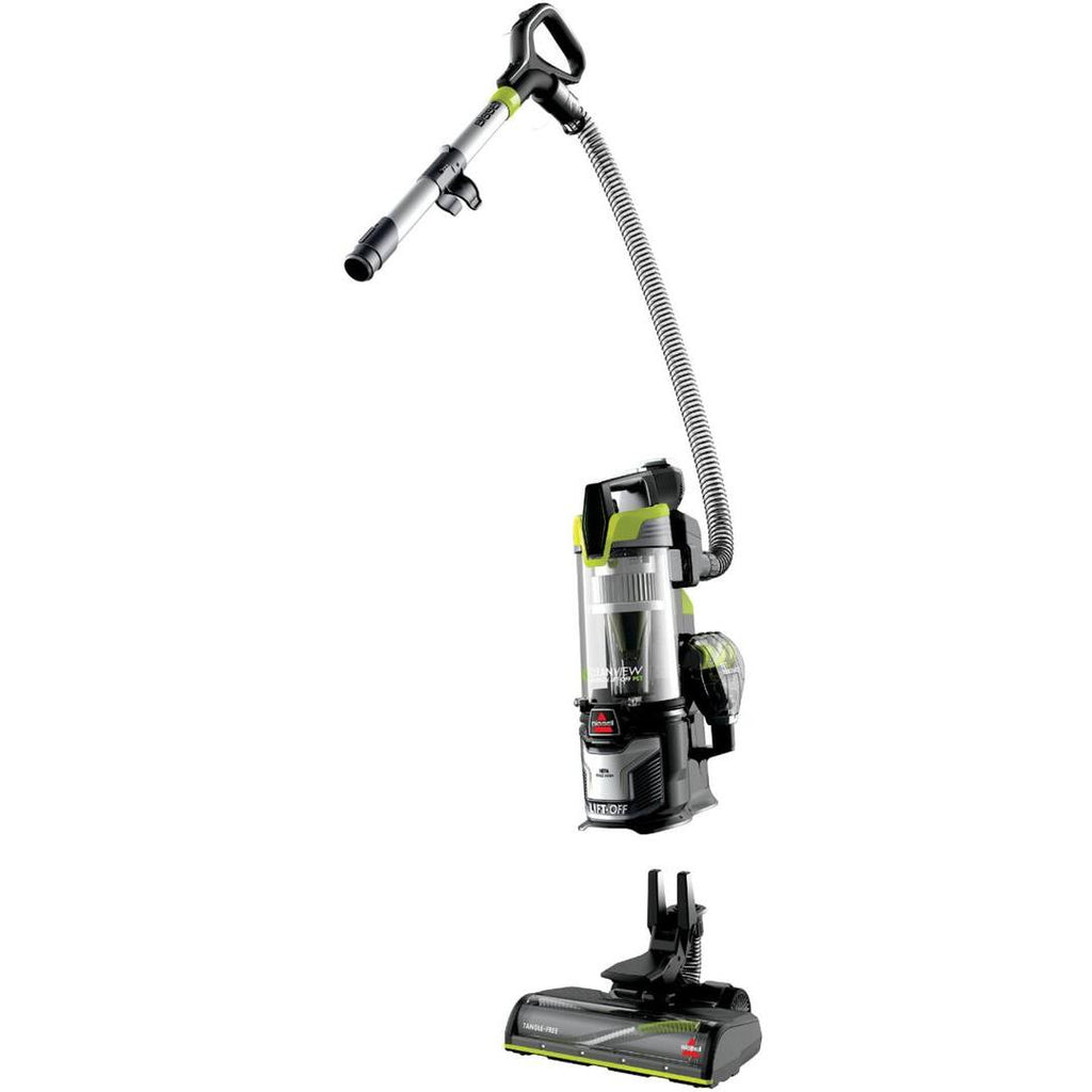 Bissell CleanView Allergen Lift-Off Pet Vacuum, Black/ Electric Green