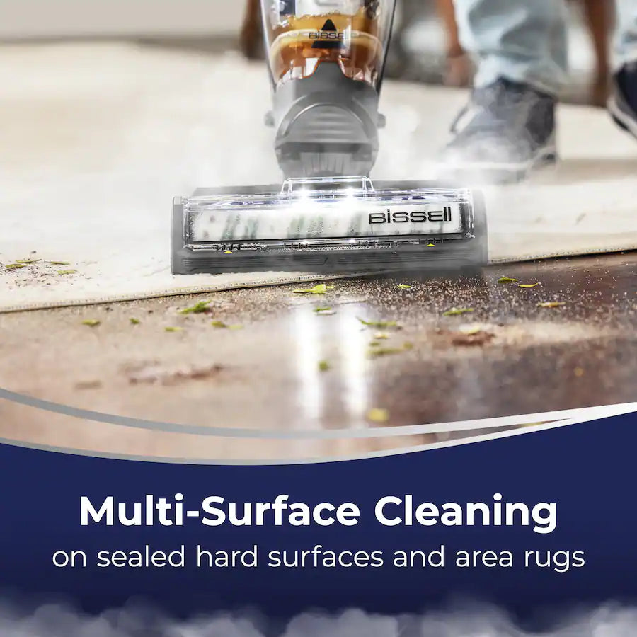 Bissell Crosswave Hydrosteam Corded Wet Dry Vac, Titanium/Cooper Harbor