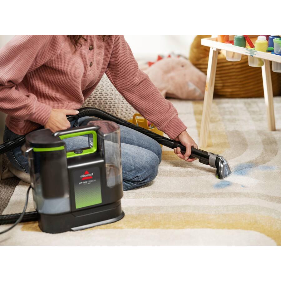 Bissell Little Green Max Pet Handheld Deep Cleaner, Black & Green