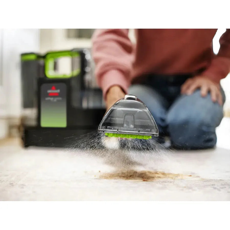 Bissell Little Green Max Pet Handheld Deep Cleaner, Black & Green