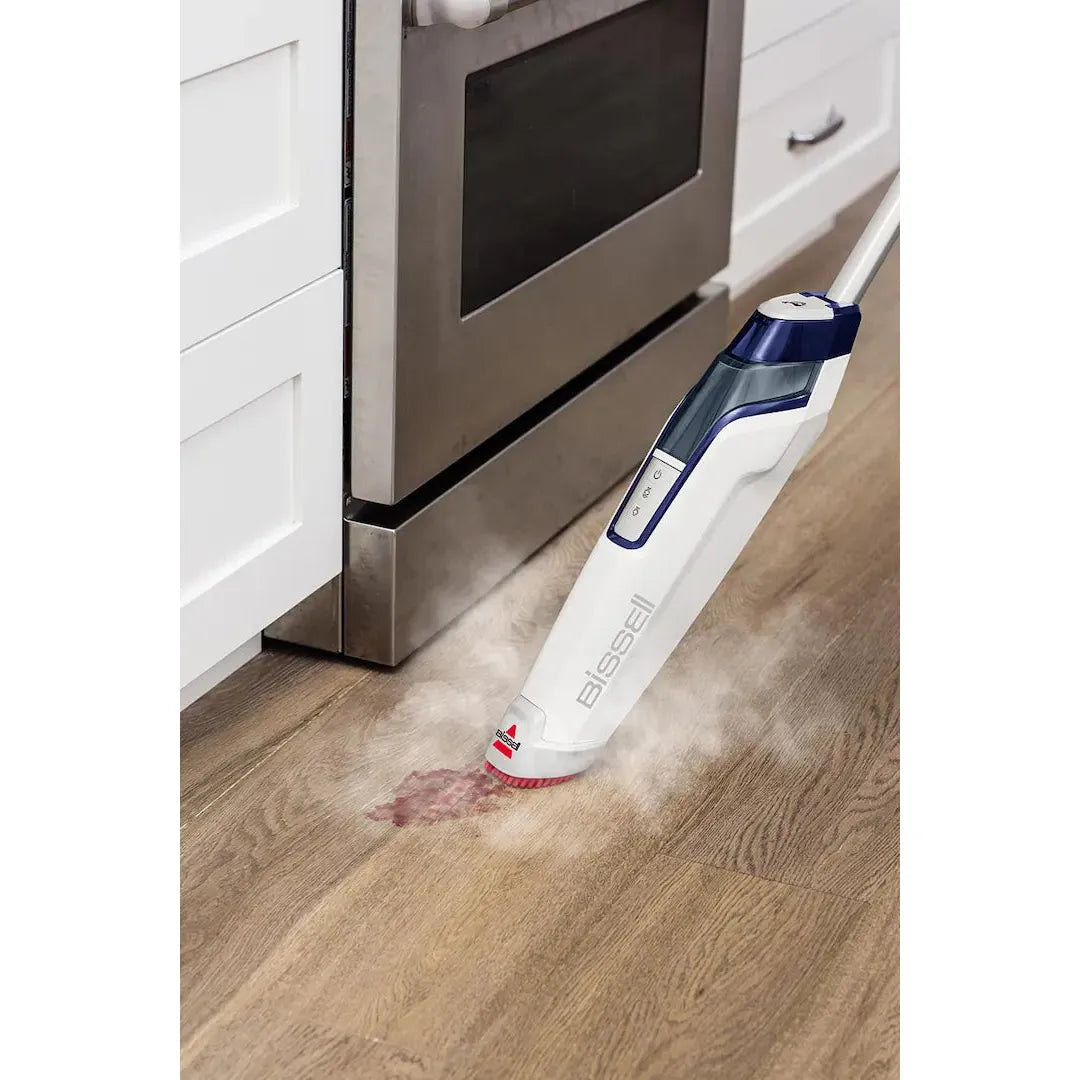 Bissell PowerFresh Deluxe Corded Steam Mop, Brite White