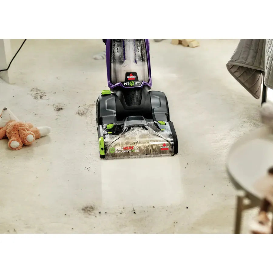 Bissell ProHeat 2X Revolution Pet Pro Plus Corded Upright, Silver / Purple