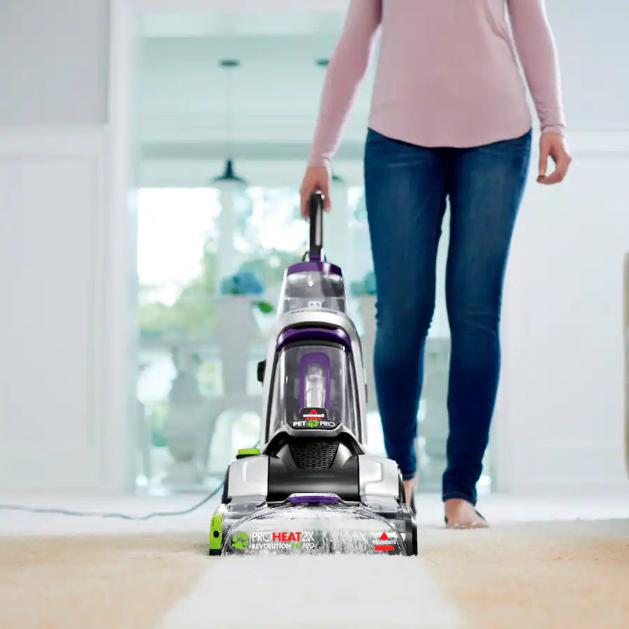 Bissell ProHeat 2X Revolution Pet Pro Plus Corded Upright, Silver / Purple