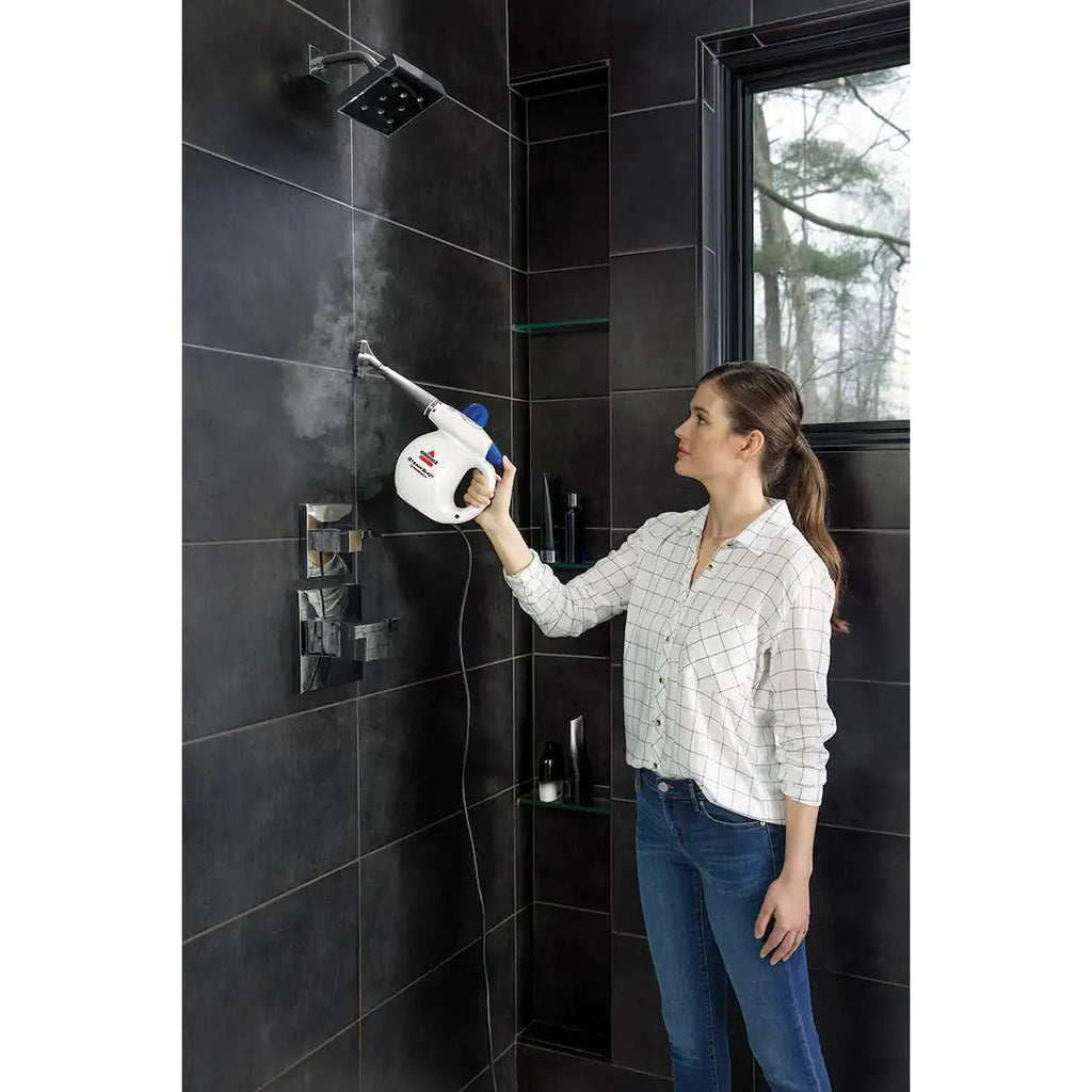 Bissell Steam Shot OmniReach Handheld Steam Cleaner, White