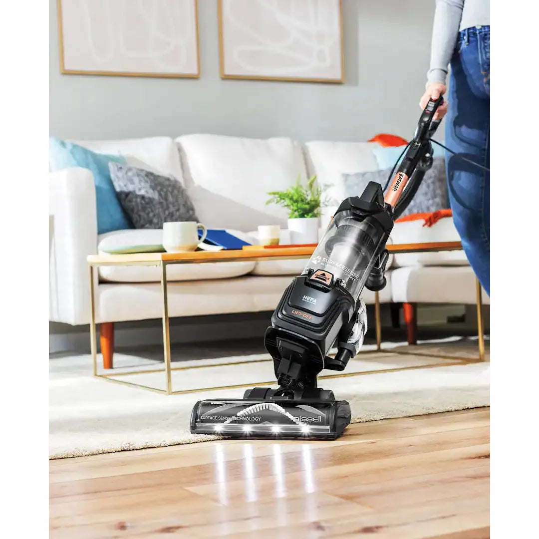 Bissell SurfaceSense Allergen Pet Lift-Off Upright Vacuum, Black