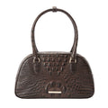Brahmin Alden Road Collection Angie Satchel, Chocolate