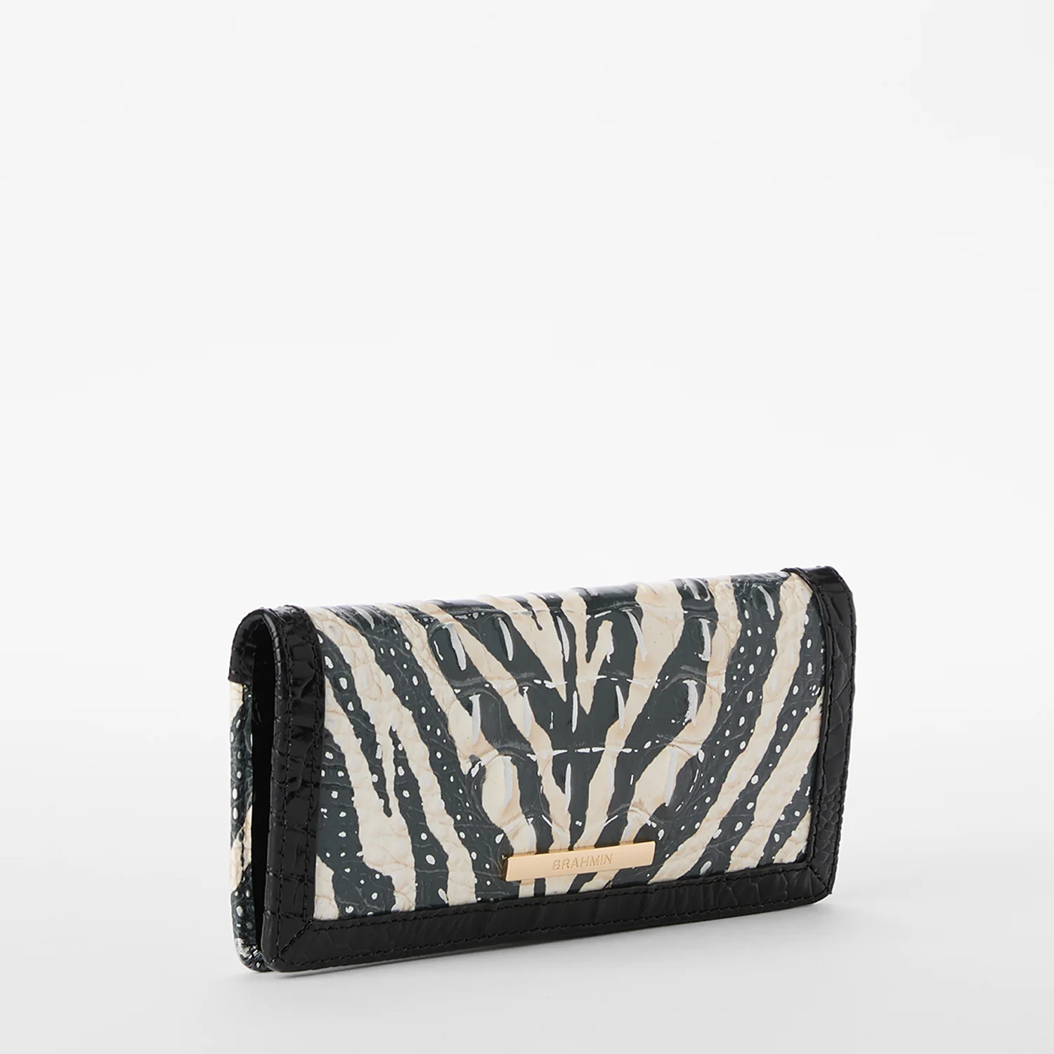 Cartera Ady de la colección Brahmin Melbourne, color negro