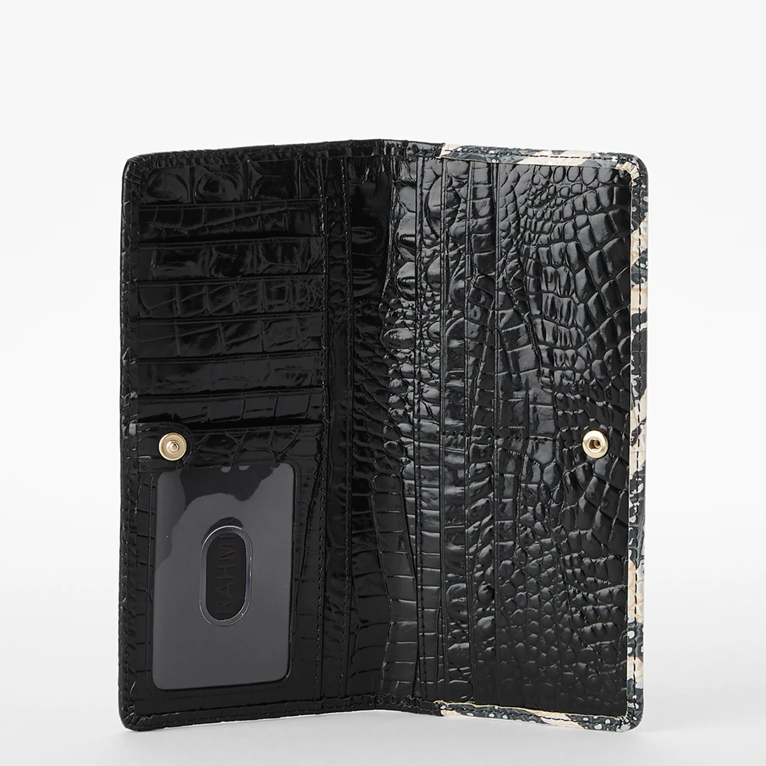 Cartera Ady de la colección Brahmin Melbourne, color negro